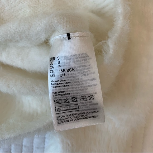 H&M eyelash square neck sweater. - Picture 9 of 11